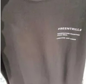 [S] BEENTRILL COMFORT FIT SHORT SLEEVE T-SHIRT,BLACK, BA222TS007-BK (SBT22)