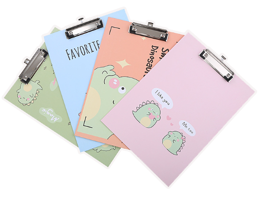 A4卡通書寫墊板夾 A533W
