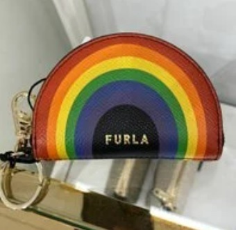 [S] FURLA WR00348 BX0958 MT00 0071 CLASSIC CASE CHARM RAINBOW, MULTI COLOR, 8050597135816 (SF48)