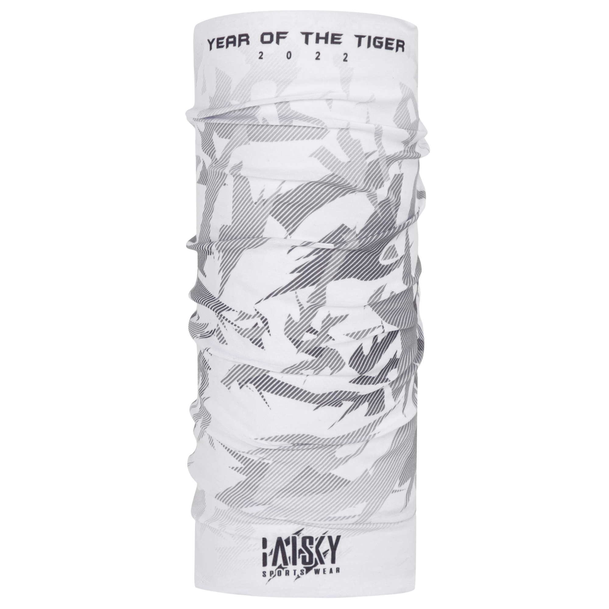 多功能魔術頭巾 虎威 白