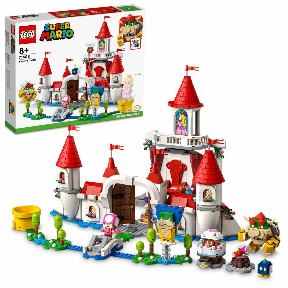 LEGO 71408 Peach’s Castle Expansion Set 碧姬公主的城堡擴充版圖 (Super Mario 超級瑪利奧)