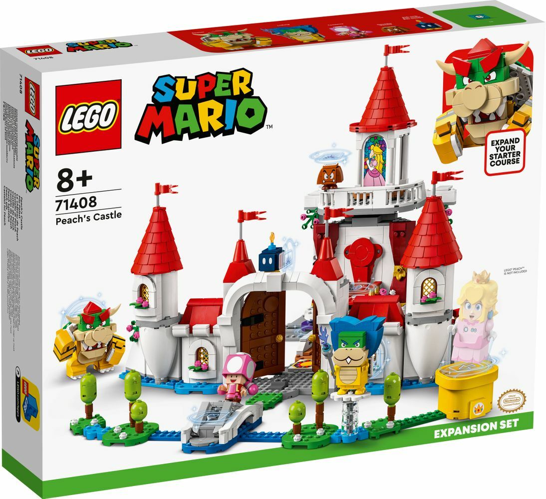 LEGO 71408 Peach’s Castle Expansion Set 碧姬公主的城堡擴充版圖 (Super Mario 超級瑪利奧)