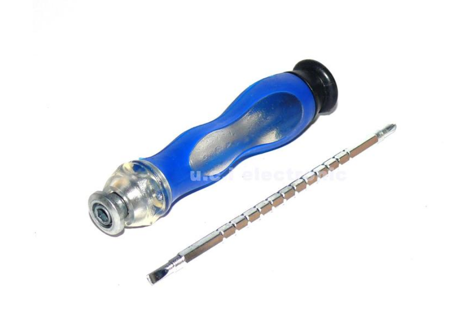 【UCI電子】(D-18) 工具螺絲刀組合 十字螺絲批起子改錐小梅花螺絲刀 伸縮 一字螺絲起子 十字螺絲起子