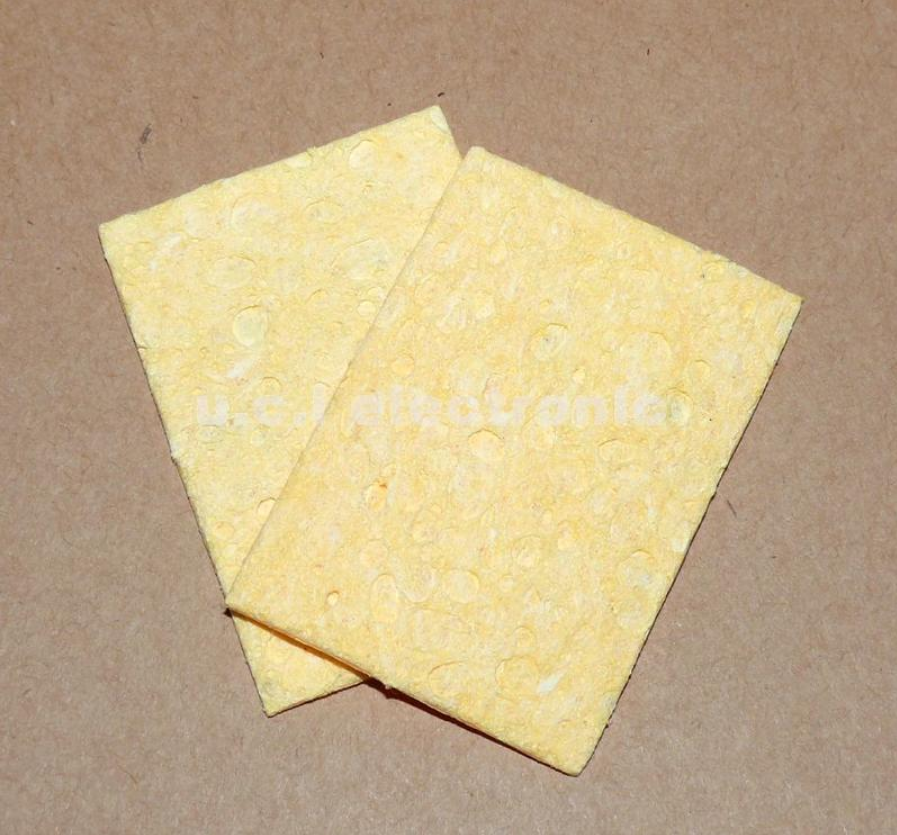 【UCI電子】(D-27) 烙鐵專用高溫海綿 海綿 烙鐵海綿 清潔烙鐵 清潔棉 除錫棉 3.5*5CM