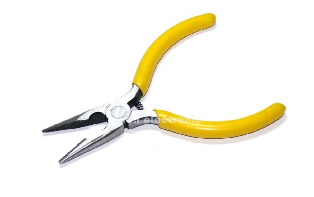 【UCI電子】(D-29)  鉗子 5寸 迷你 尖嘴鉗 帶齒鉗 帶彈簧 迷你尖嘴鉗