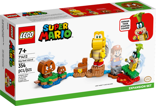 LEGO 71412 Big Bad Island Expansion Set 大壞蛋島擴充版圖 (Super Mario)