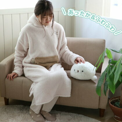 Sirotan 連身帽T-大人 110CM (米色)