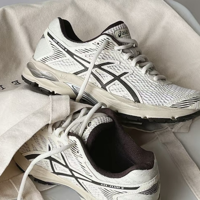 Asics Gel-flux 4 復古白棕 男鞋