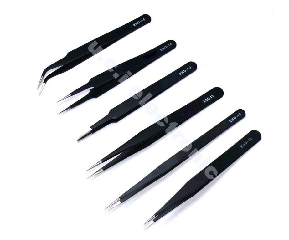 【UCI電子】(J-3)  ESD-10-ESD-15 ESD各系列鑷子 聶子 超尖 防靜電鑷子 不銹鋼電子鑷夾子