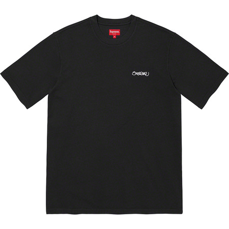[現貨] Supreme SS22 Washed Handstyle SS Tee Black