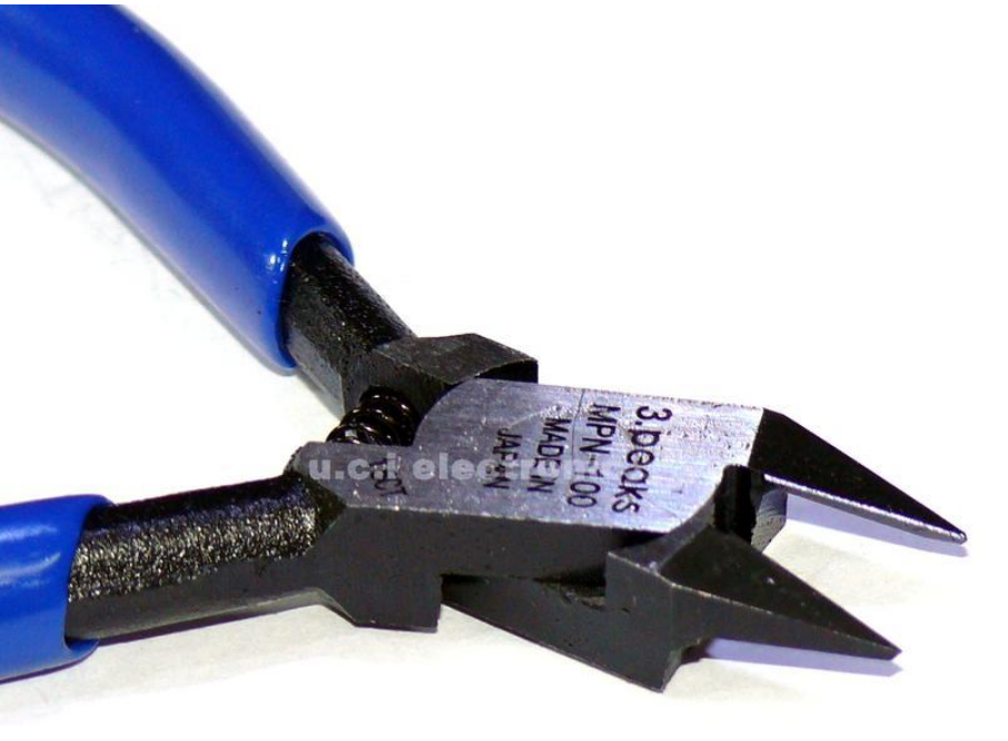 【UCI電子】(D-7) 三山牌MPN-100 100mm 斜口鉗 模型專用模型剪