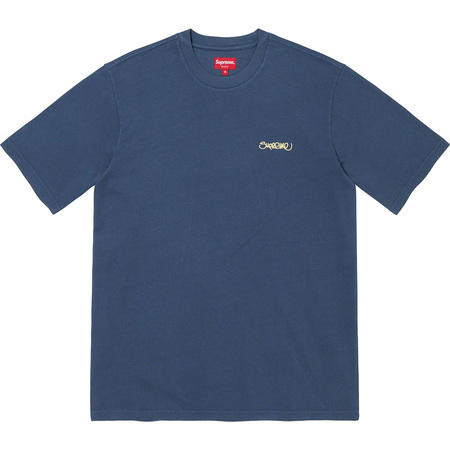 [現貨] Supreme SS22 Washed Handstyle SS Tee Blue