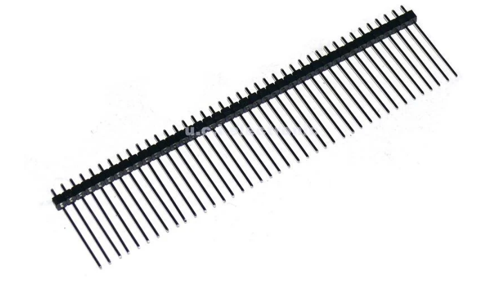 【UCI電子】(C-3-3) 間距2.54MM單排長排針 針長25MM 插針 1*40P 直針加長排針