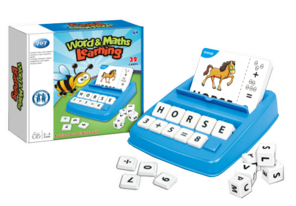 現貨區 2in1看圖拼字遊戲 707-A12