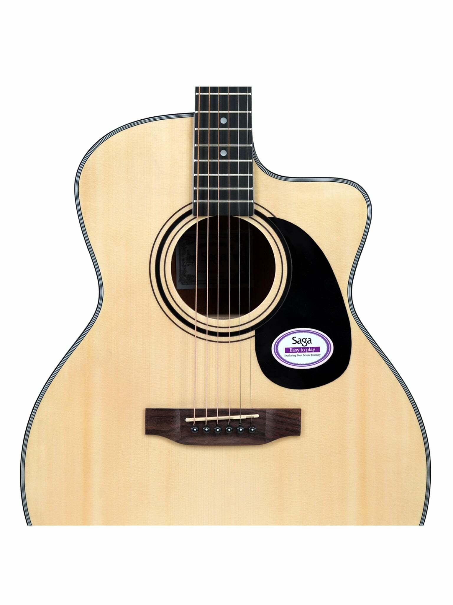 SAGA SF600GC 41吋 GA桶缺角 雲杉合板 沙比利木側背板 附原廠袋