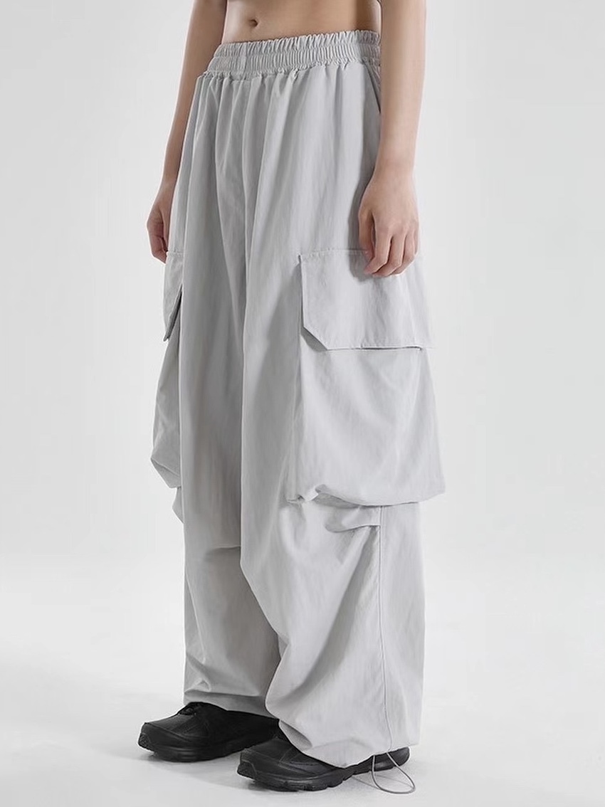 Top Gun unisex cargo trousers in silver