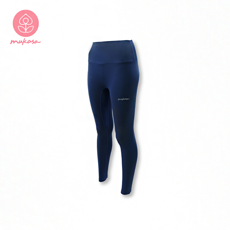 MUKASA 高彈運動緊身褲 電力藍 MUK-2296106