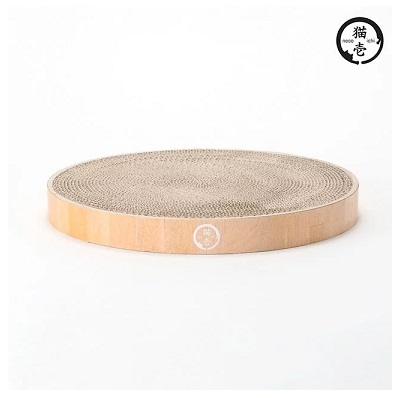日本直送 貓壹Necoichi 貓貓抓抓盆 40x40xh12cm / 日本直送 貓壹Necoichi 貓貓抓抓盆 (補充包) 2件裝