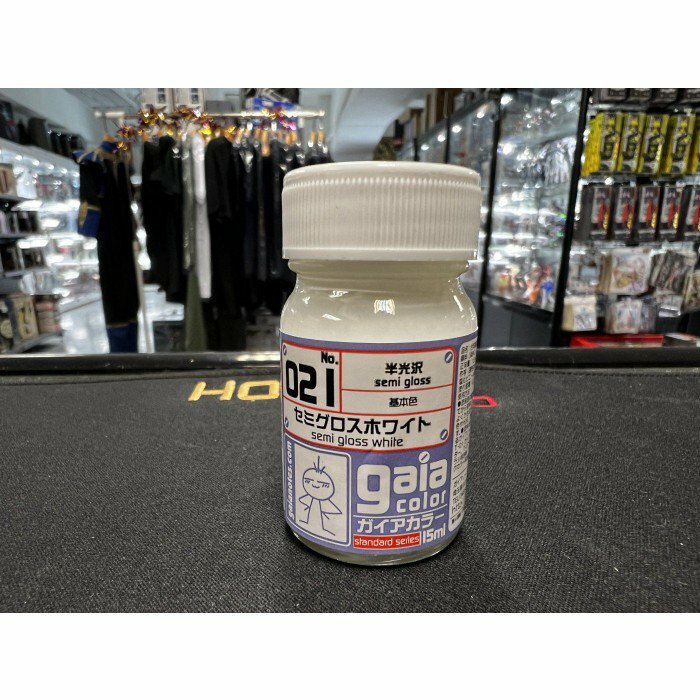 GAIA GA-021 半光澤白色(半光澤) SEMI GLOSS WHITE 15ml