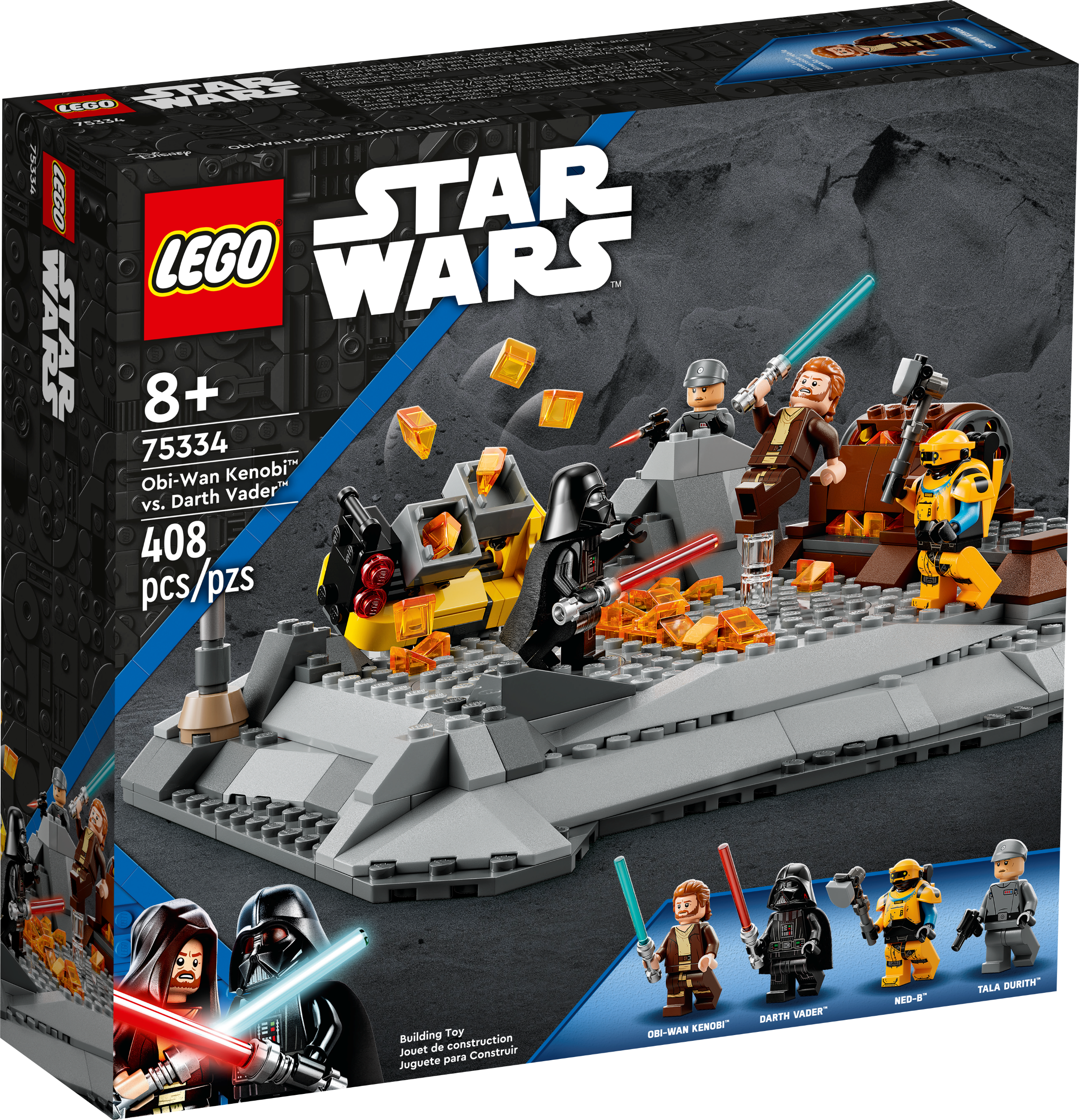 LEGO 75334 Obi-Wan Kenobi™ vs. Darth Vader™ (Star Wars™ 星球大戰)