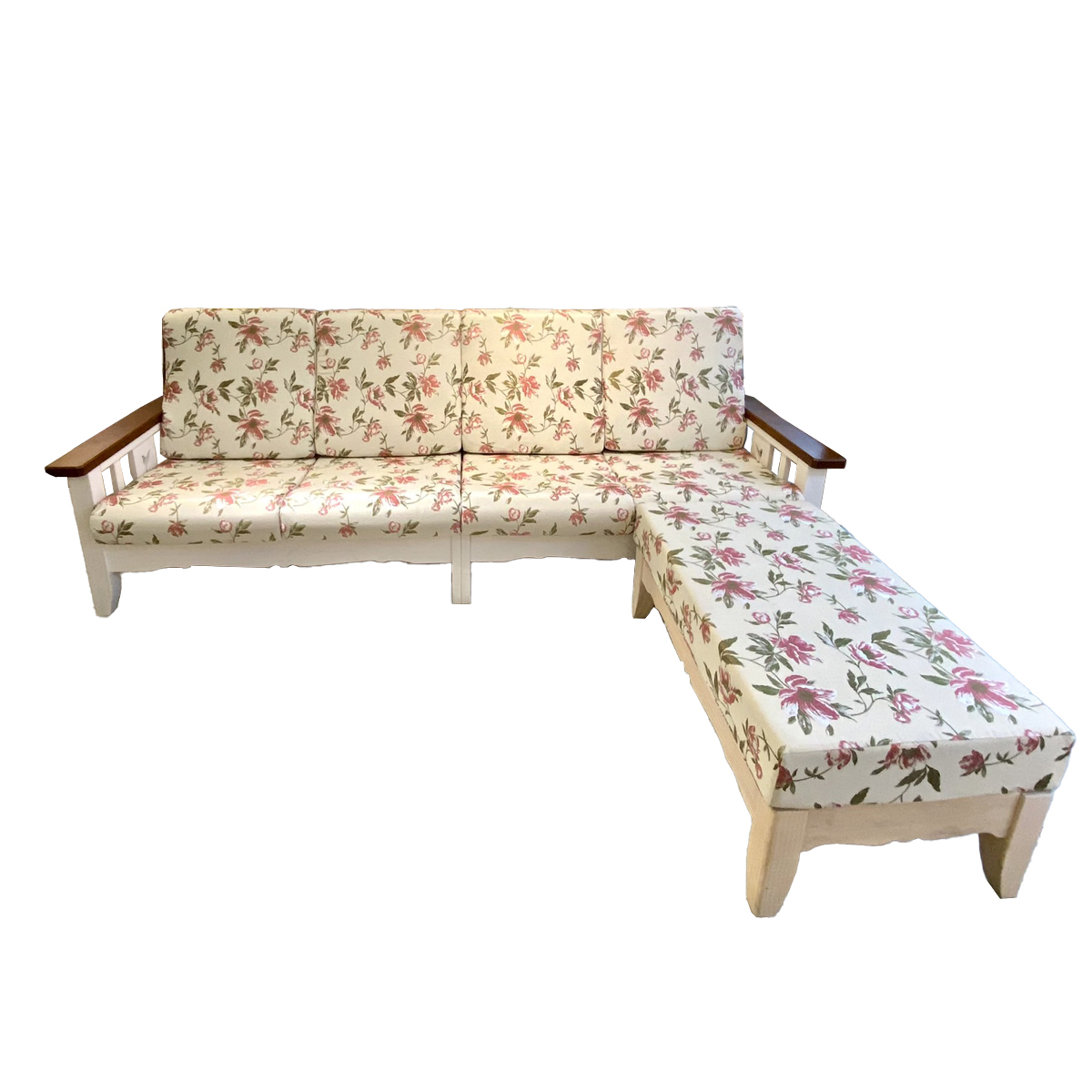 【RS薇拉】沙發組(4人座/腳椅)