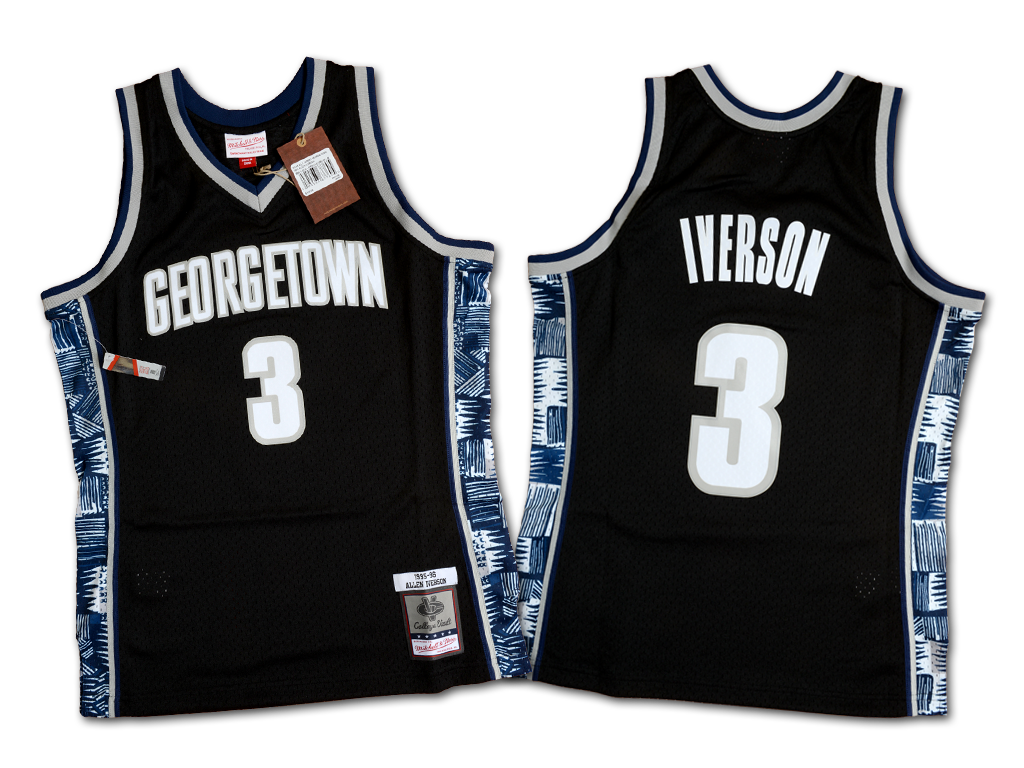 Mitchell & Ness 喬治城大學 Allen Iverson 復刻 Swingman 球衣