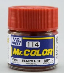 郡氏 114 半光沢 RLM23RED