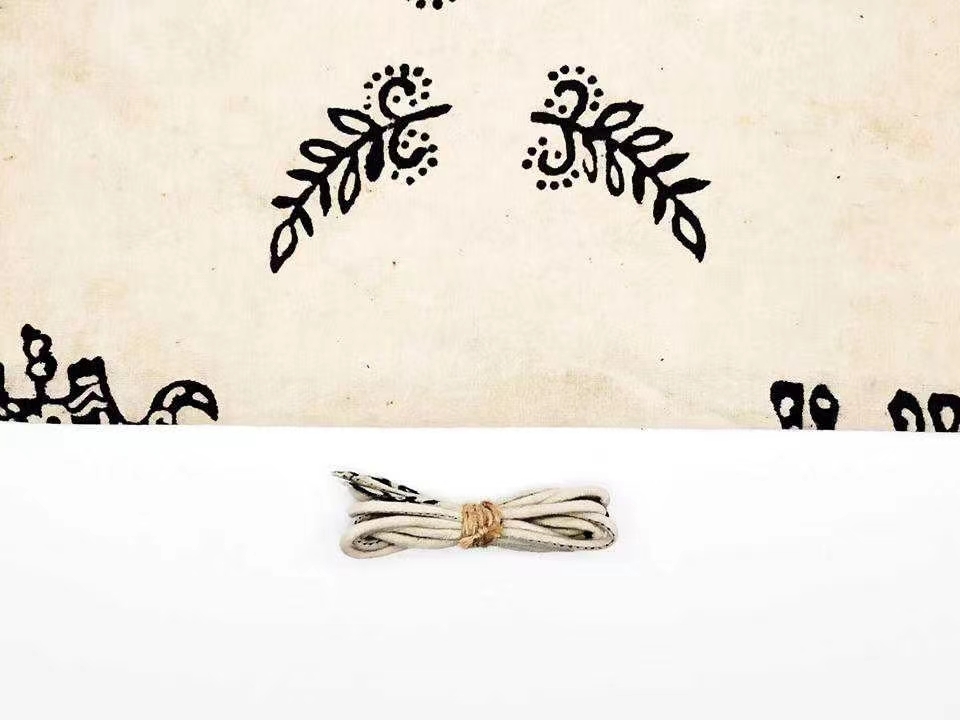 YVES 古布繩-牙白稻穗