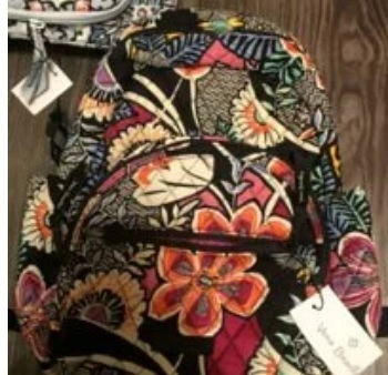 [S] VERA BRADLEY ESSENTIAL COMPACT BACKPACK,KAUL FLORAL, 886003837795 (SVB11)