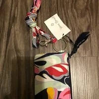 [S] VERA BRADLEY ZIP ID & LANYARD, MOD PAISLEY, 886003797525 (SVB16)