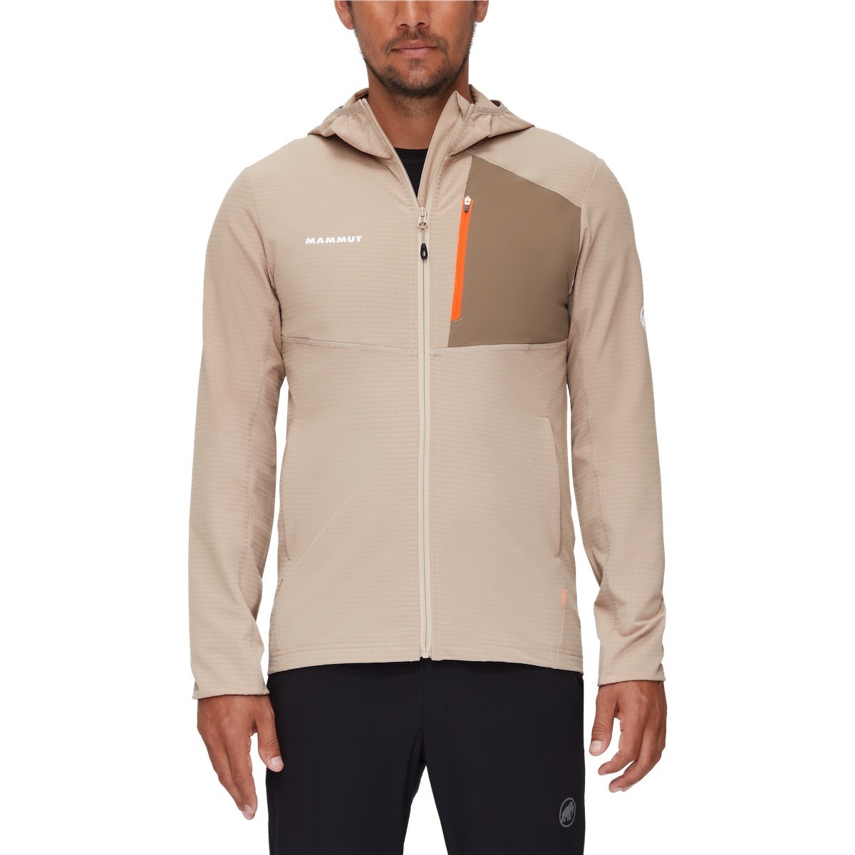 Mammut 長毛象 Madris Light ML Hooded Jacket Men 男款 防風刷毛保暖外套 #1014-03840-7459 野生棕 [HappyOutdoor]
