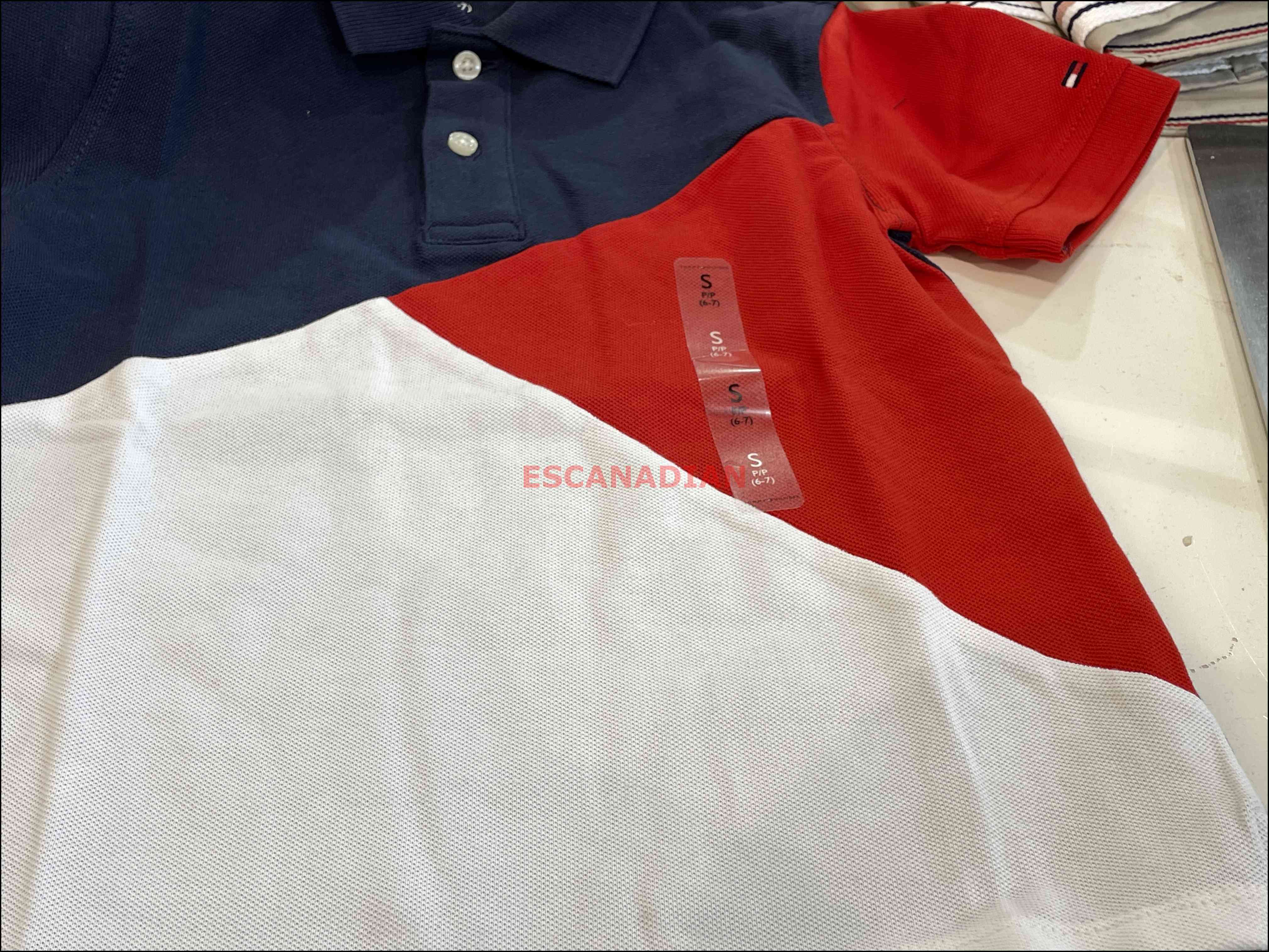 TOMMY 男大童 大Logo POLO衫