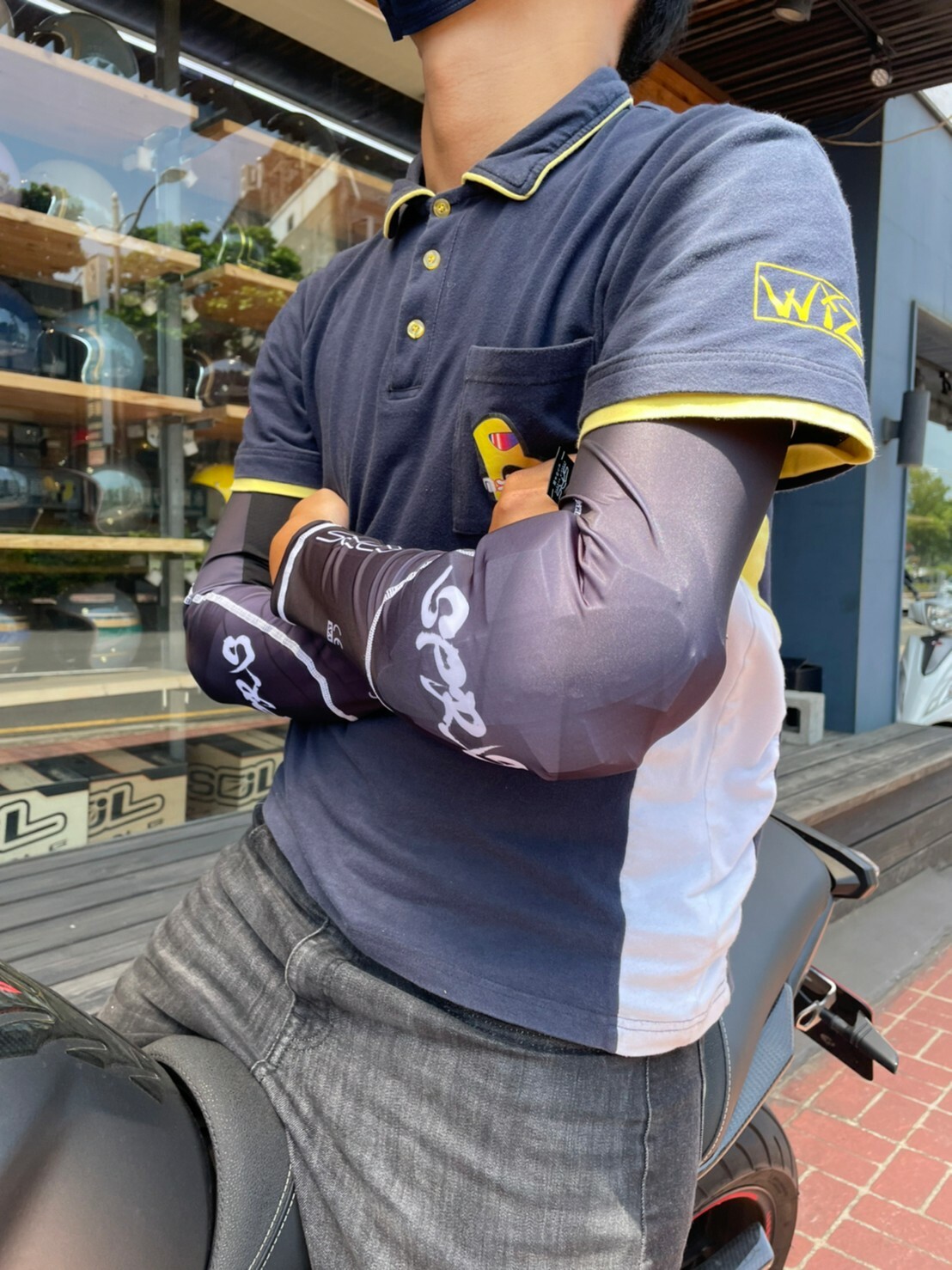 SPRS IS22 騎士 防曬 護具 護肘 袖套