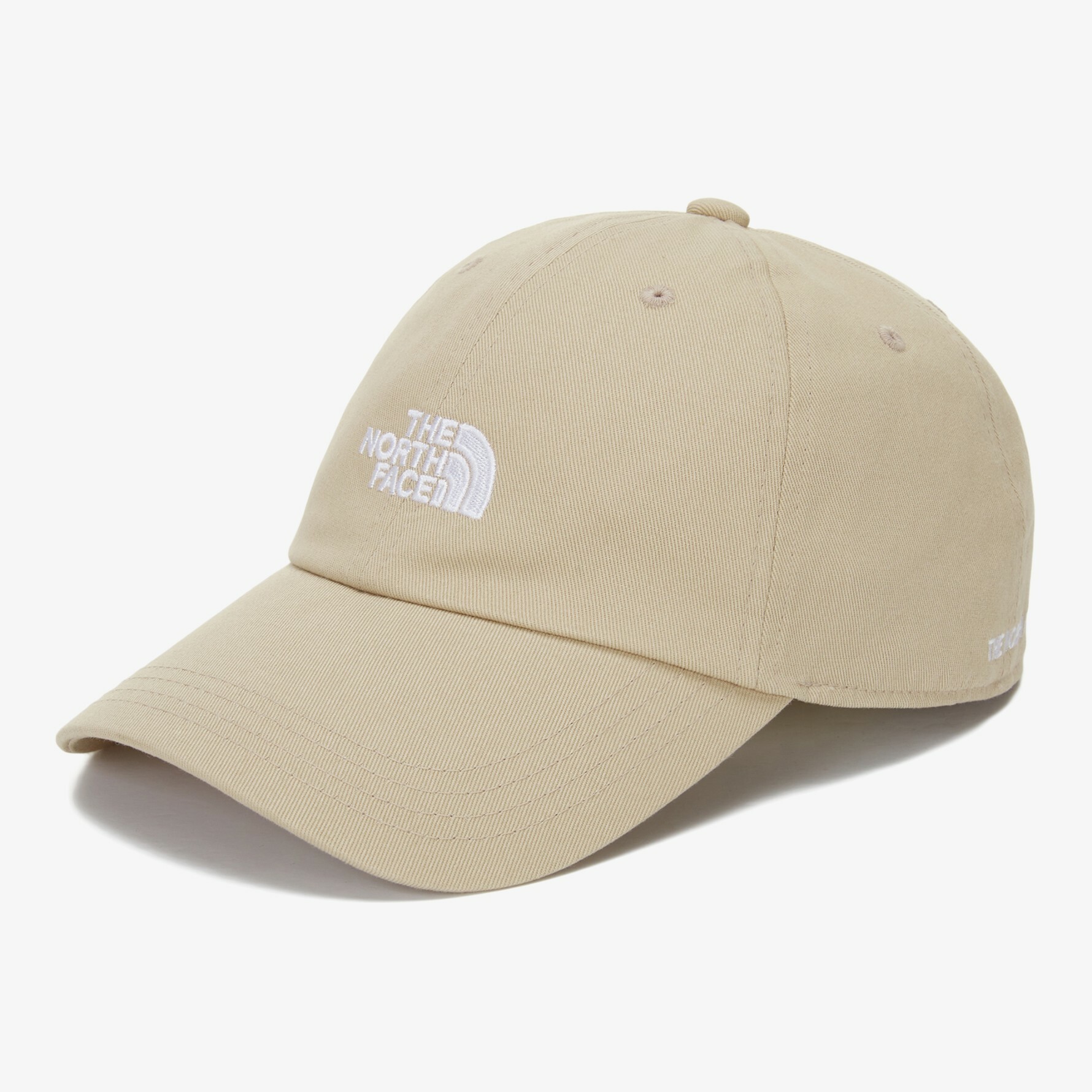 THE NORTH FACE LOGO SOFT CAP 基本款球帽鴨舌帽米色