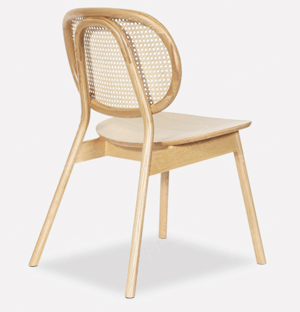藤編實木餐椅 LLZ-CY-891687