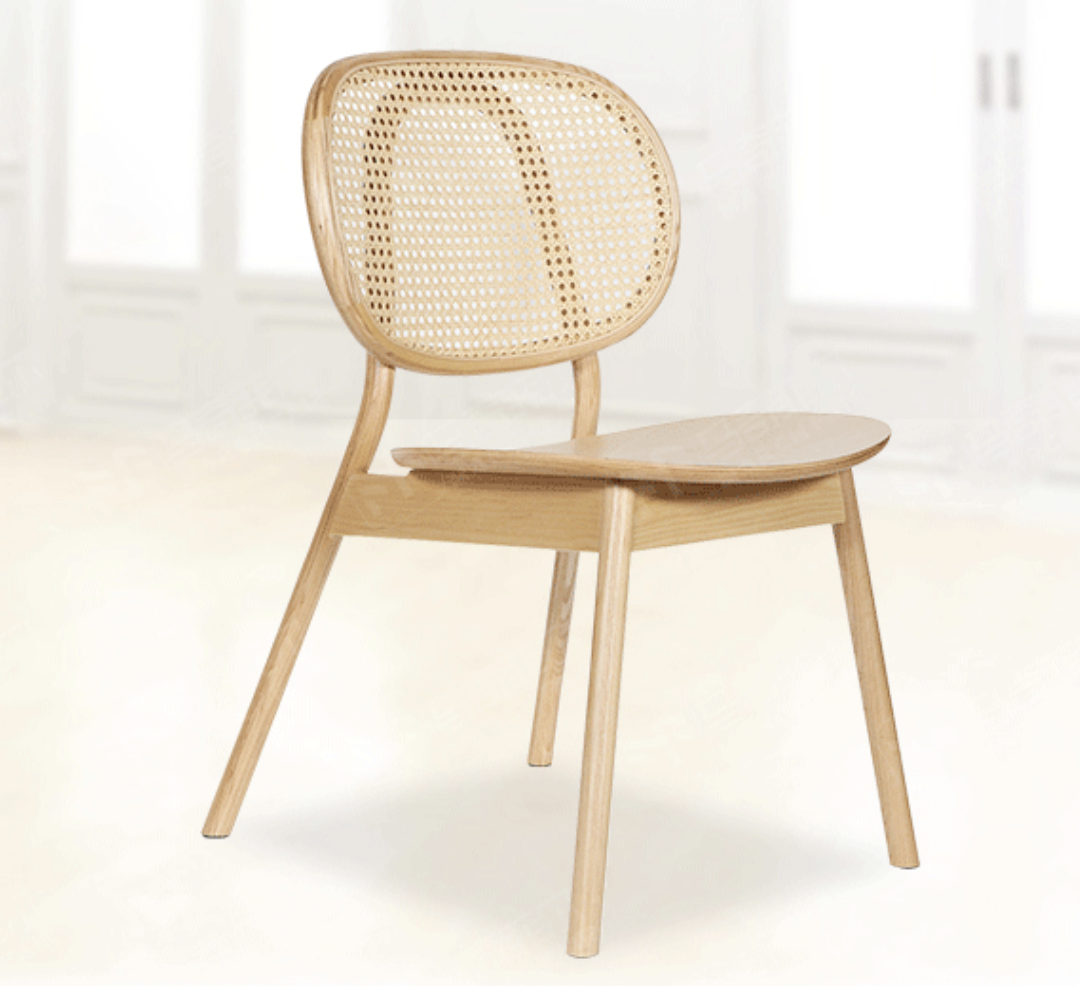 藤編實木餐椅 LLZ-CY-891687