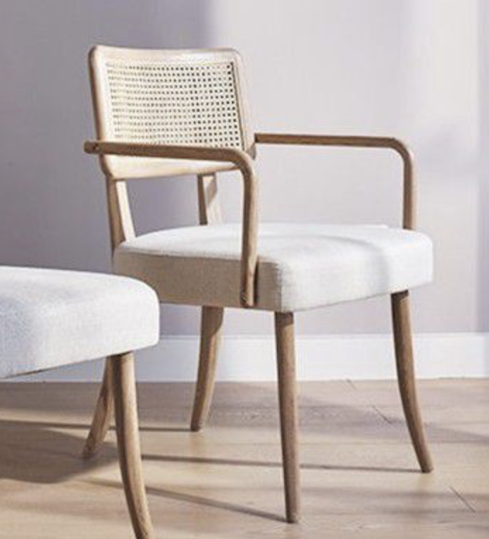 編織靠背餐椅 LLZ-CY-891715