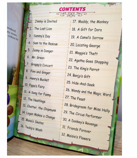 My Colourful 101 Animal Stories