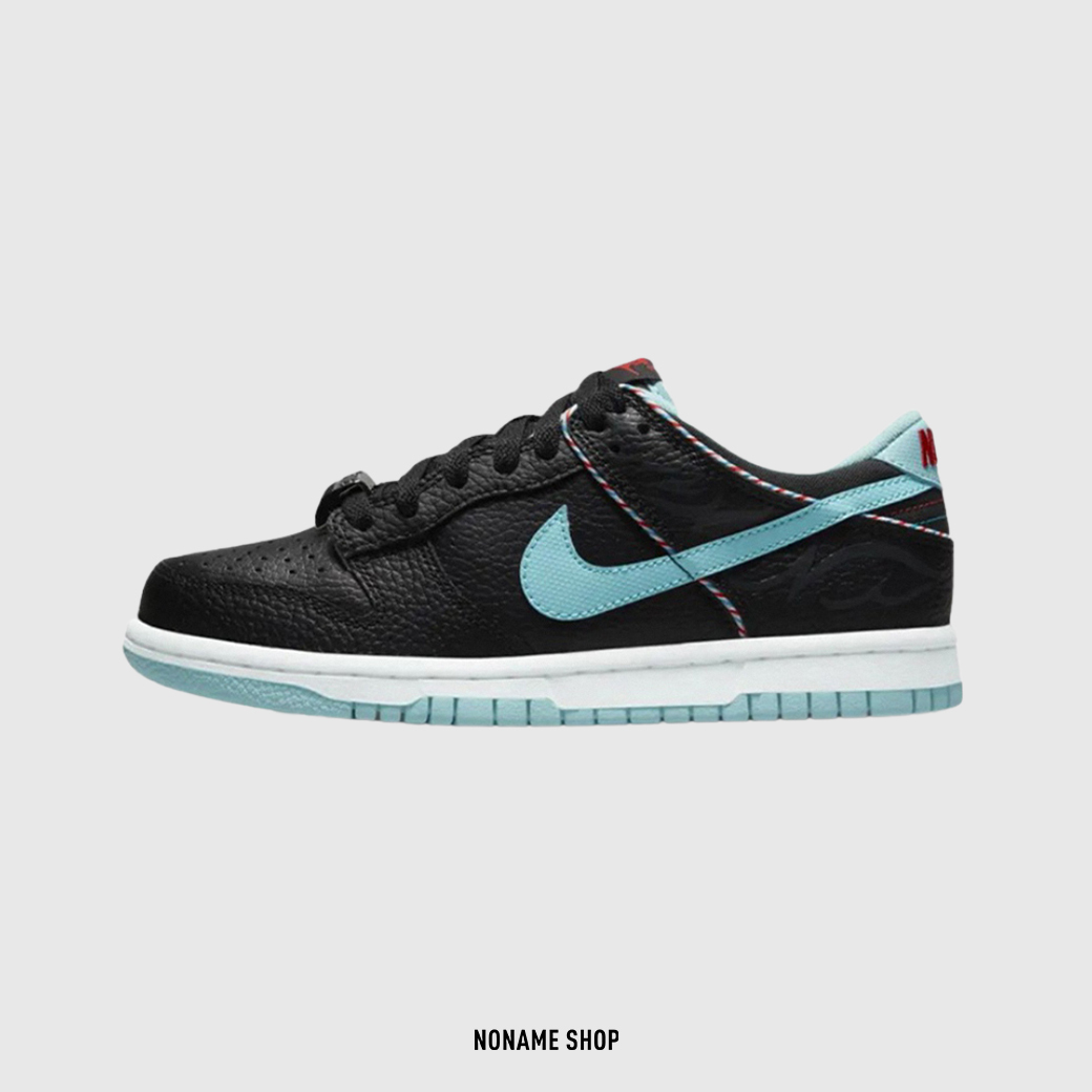 NIKE Dunk Low SE GS Barber Shop 大童 理髮霓虹燈 黑藍