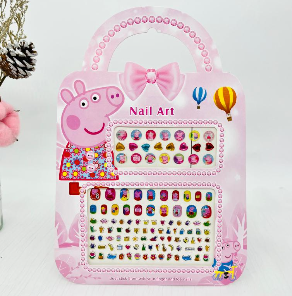 儿童指甲钻贴手提款（一套3款）