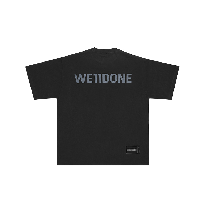 WE11DONE 胸前海報 (2色)
