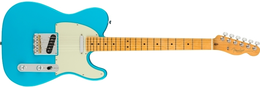 Fender Fender American Professional II Telecaster MN Miami Blue 邁阿密藍 電吉他 — 三峽吉他 / Bass｜YA! 玩音樂