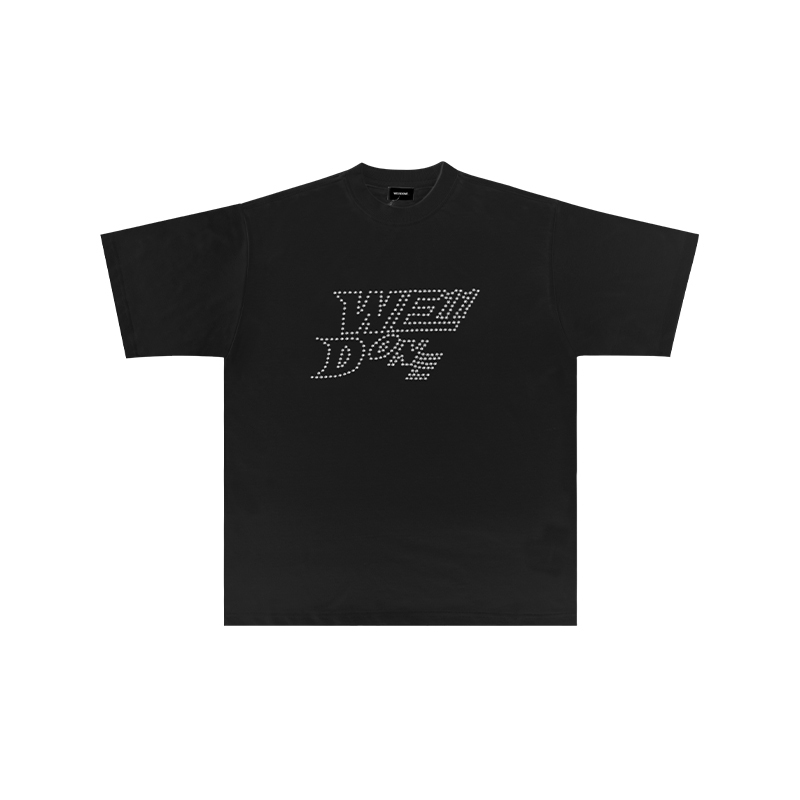 WE11DONE 鉚釘字體LOGO (2色)