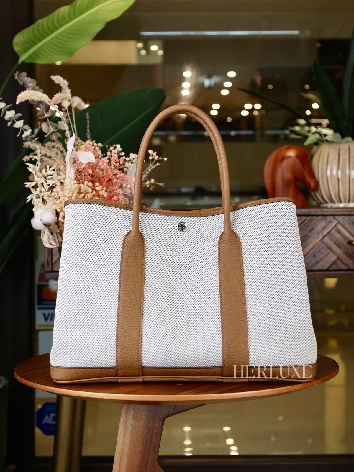 Garden party 36 ecru/ bleu billard/ alezan canvas W