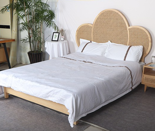 實木花瓣床架 LLZ-TC-DC23