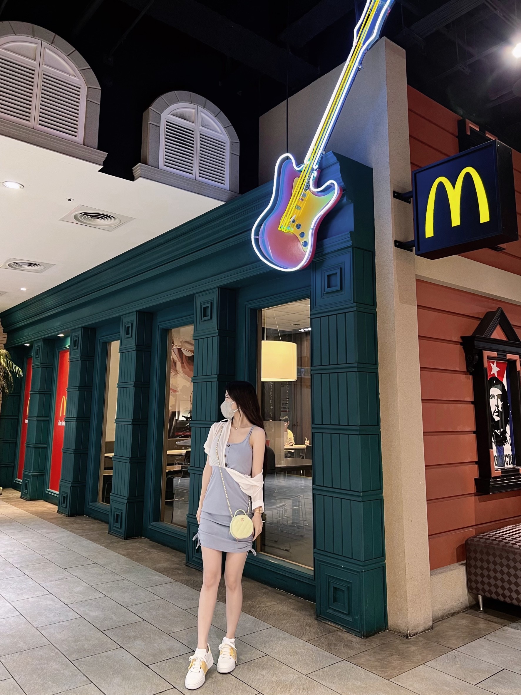 假兩件抽繩連身裙｜現貨商品