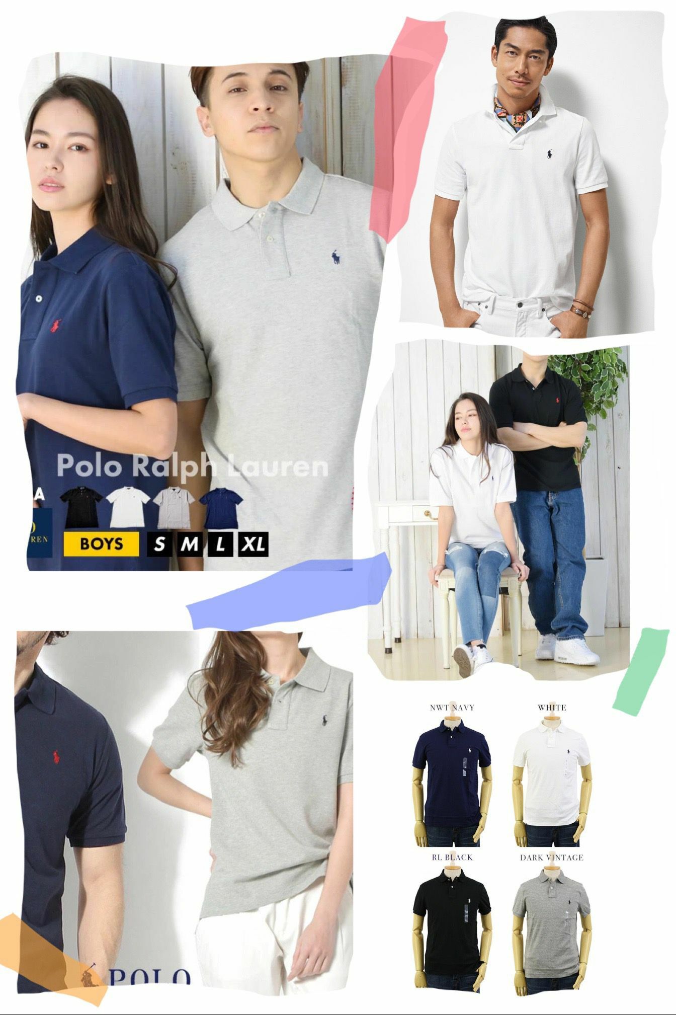 Polo經典刺繡翻領情侶T-2202618