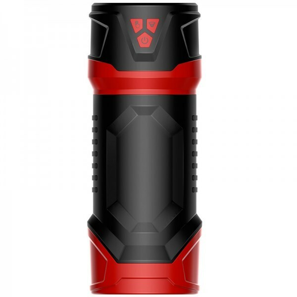 EROCOME 《Leo 獅子座》吮吸電動飛機杯 黑色