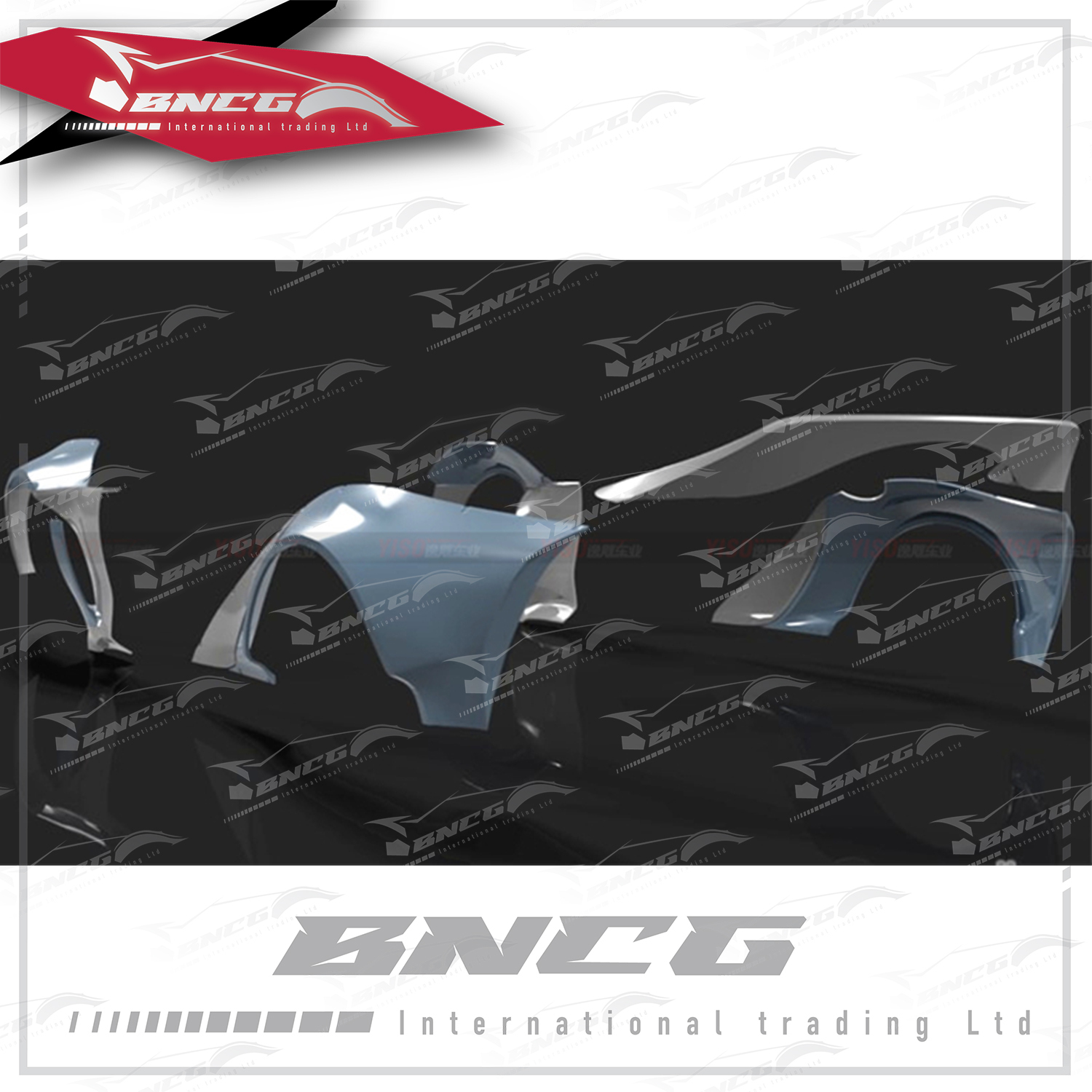 豐田 Toyota GR Supra A90 牛魔王 2019+年 碳纖維 外觀件 Yiso款 寬體 大包圍 13件套