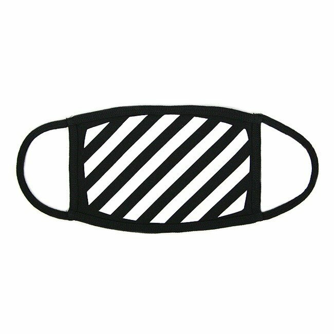 OFF-WHITE Diagonal Mask White & Black【現貨商品】